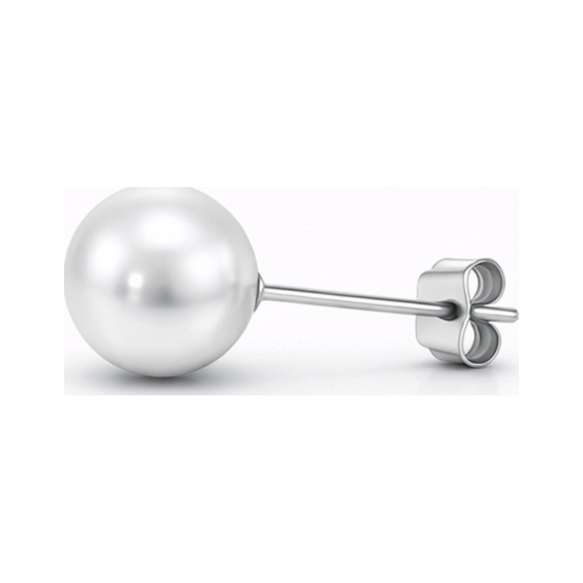 Pearl Stud Earrings 14mm