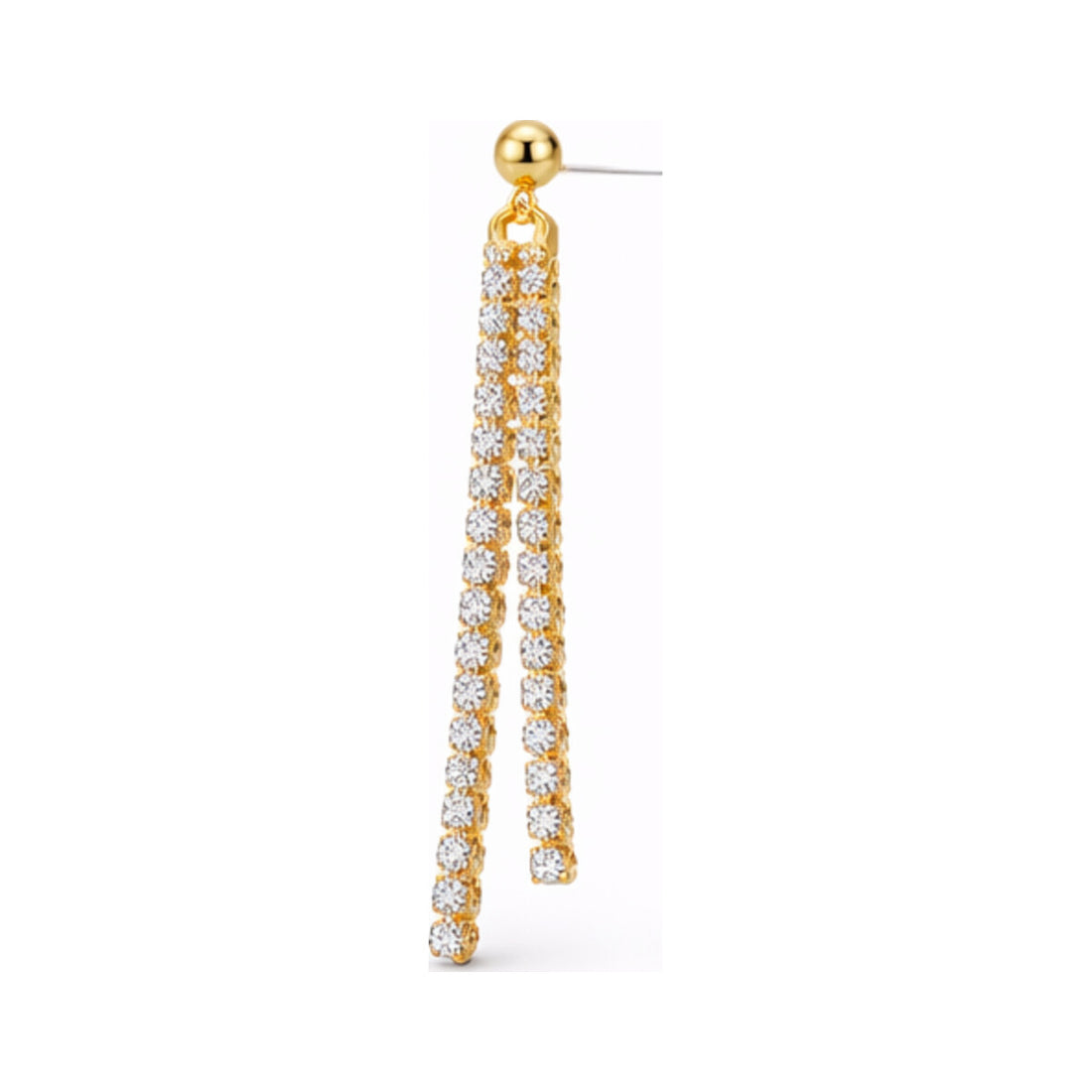 Couture Chain Drop Earrings