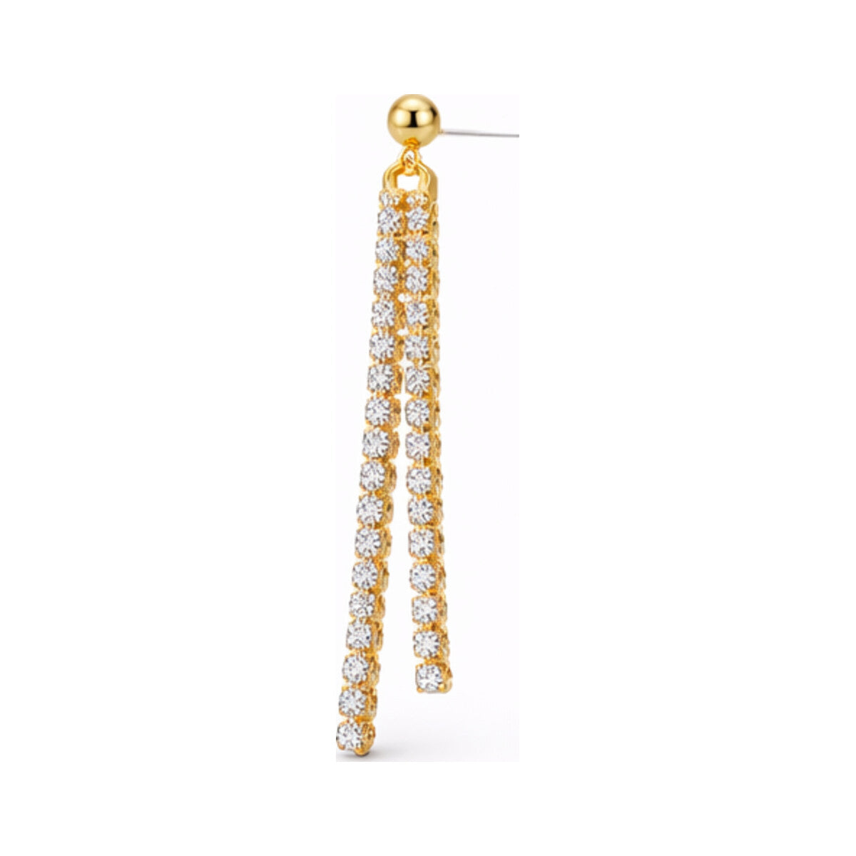 Couture Chain Drop Earrings