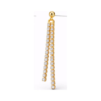Couture Chain Drop Earrings