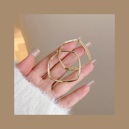 Gilded Square Bow Drops