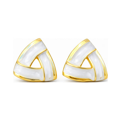 Pearl Alloy Bow Earrings – Bow Vibe Luxe