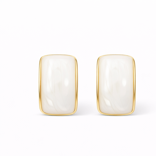 Arched Beige Bow Drops