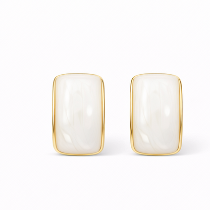 Arched Beige Bow Drops