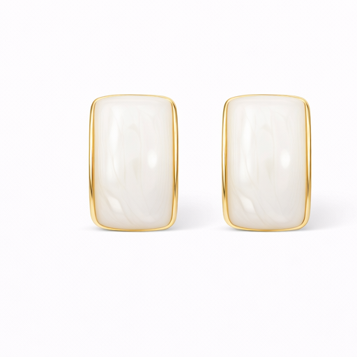 Arched Beige Bow Drops