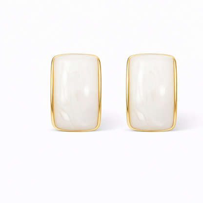 Arched Beige Bow Drops