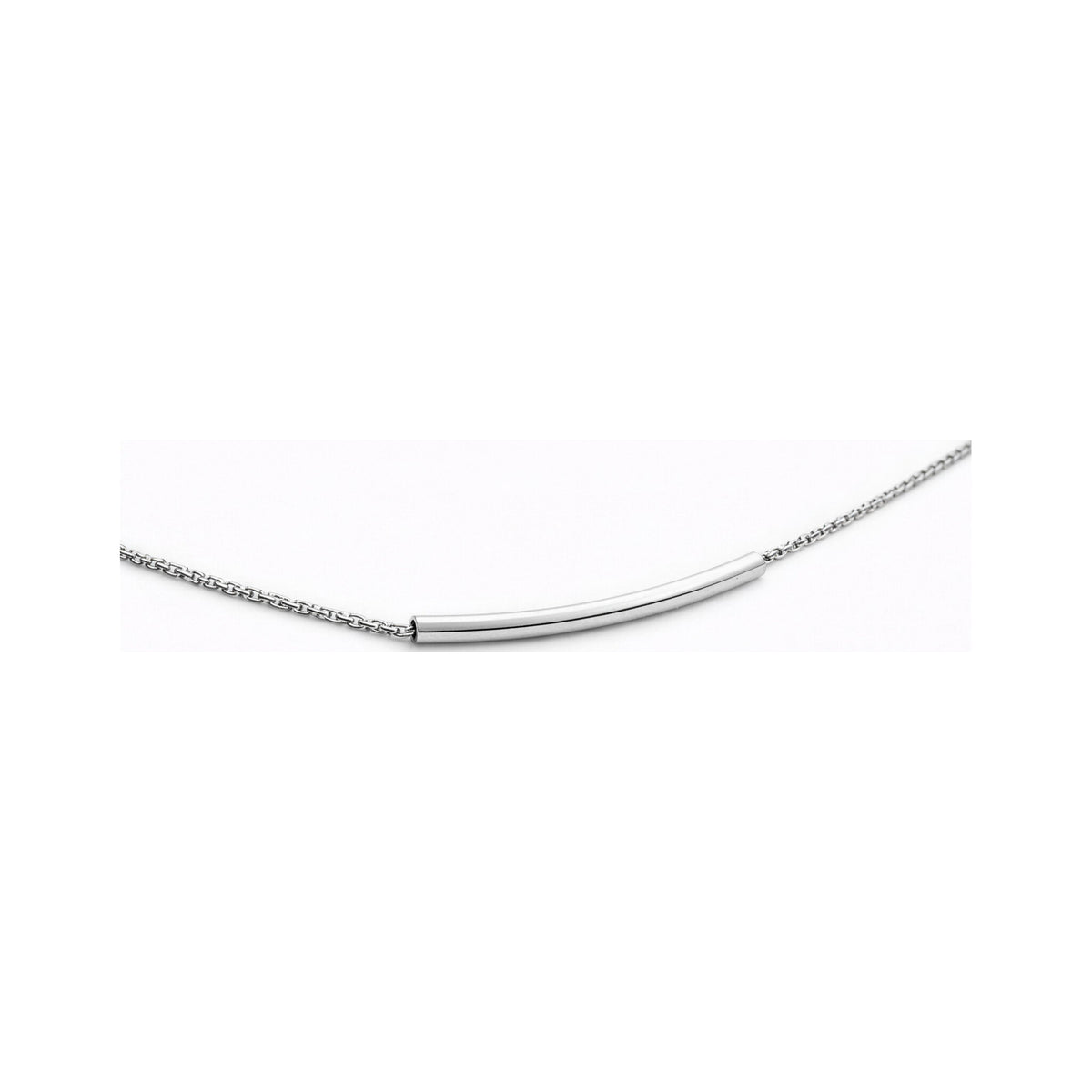 S925 Sterling Silver Round Tube Bracelet