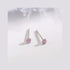 Pink Round S925 Studs Mini 2.5mm