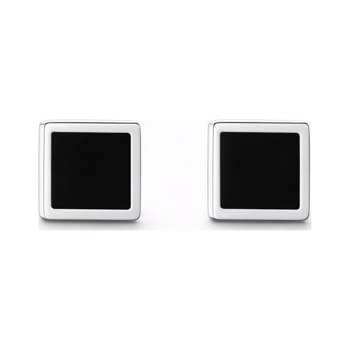 S925 Sterling Silver Square Geometric Stud Earrings