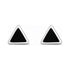 S925 Sterling Silver Triangle Geometric Stud Earrings
