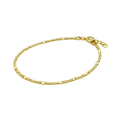 S925 Sterling Silver Gold Plated Bracelet – Gold Plated