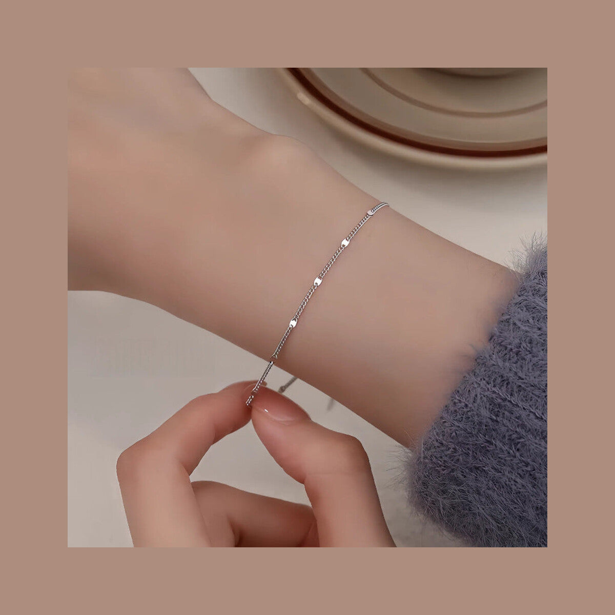 S925 Platinum Glow Bracelet