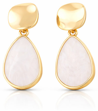 Alloy Geometric Round Earrings – Round Square Zen