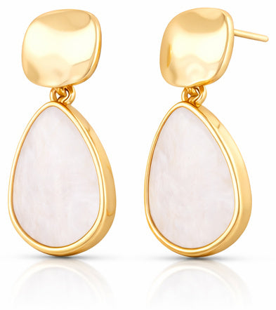 Alloy Geometric Round Earrings – Round Square Zen