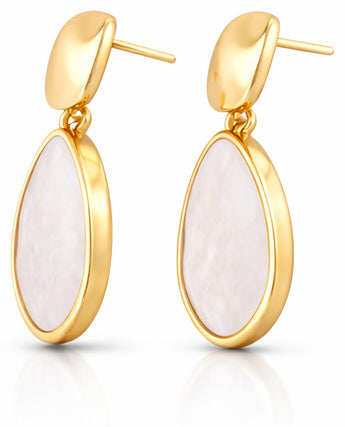Alloy Geometric Round Earrings – Round Square Zen