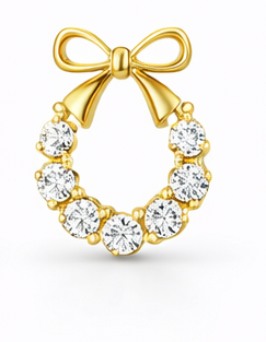 Tiny Bow O-Line Drops