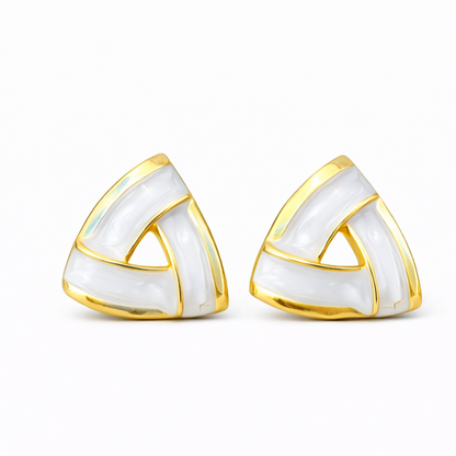 Pearl Alloy Bow Earrings – Bow Vibe Luxe