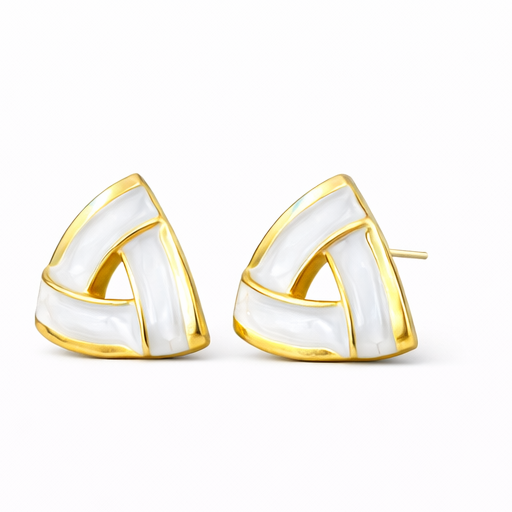 Pearl Alloy Bow Earrings – Bow Vibe Luxe