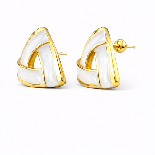Pearl Alloy Bow Earrings – Bow Vibe Luxe