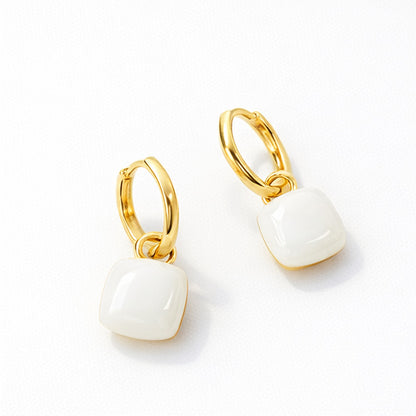 White Resin Statement Drops