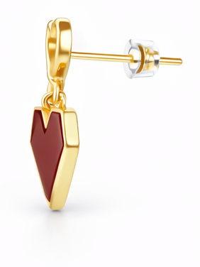 Wine Red Pearl Drops