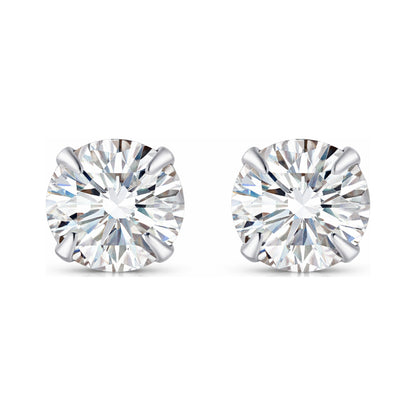 Zircon S925 Sterling Silver Heart Star Stud Earrings – Star Heart Nova