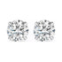 Zircon S999 Sparkle Stud Earrings
